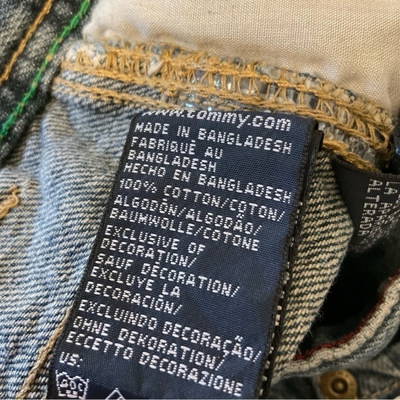 Tommy Hilfiger denim jean  shorts boys size 10 - Picture 4 of 6